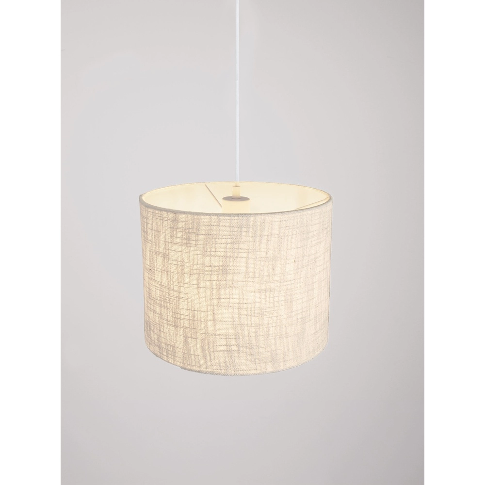 Lampe pendante en lin Karen Ø 30cm Lyora 5212017493941