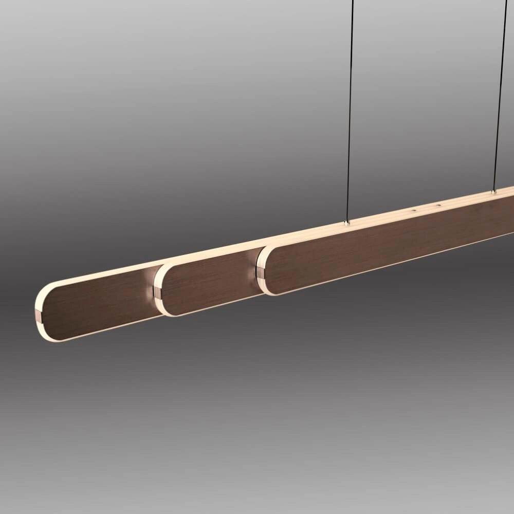 Lampe suspendue design Adriana Round brun Paul Neuhaus 4012248384299