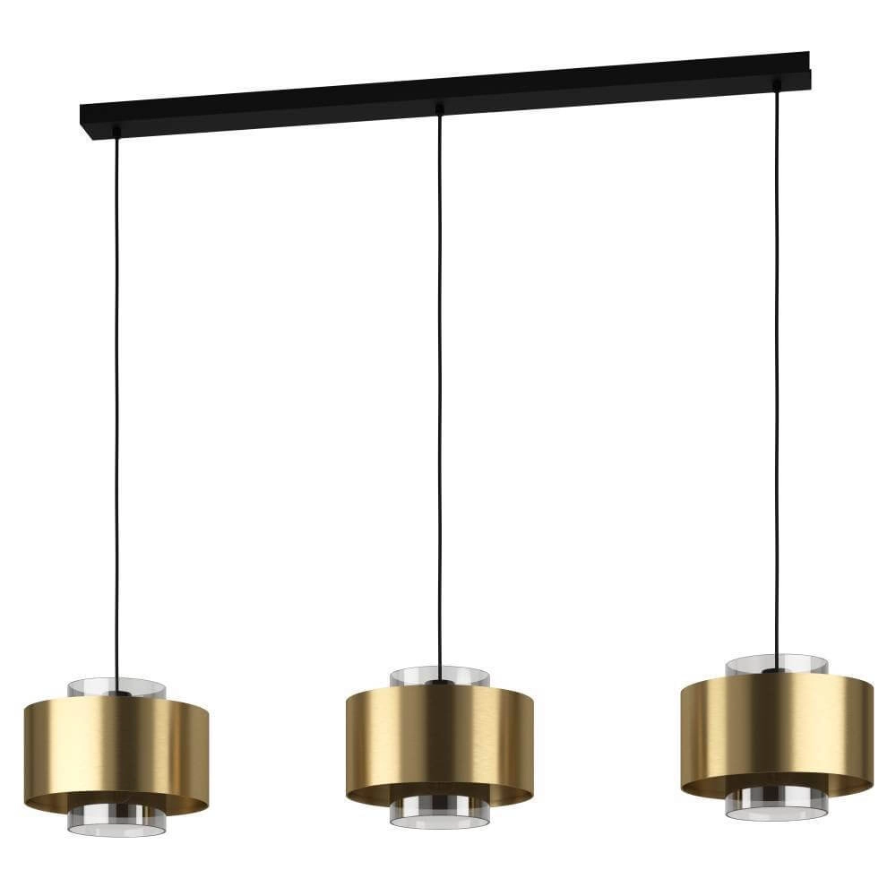 Lampe de salle à manger dorée Duglia 128 cm Lampe de salle à manger dorée Duglia 128 cm