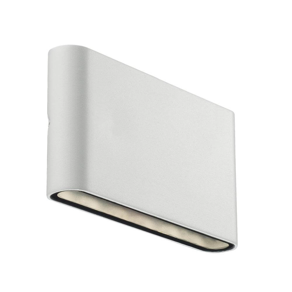 Applique murale design épurée Kinver blanc 17,5 cm