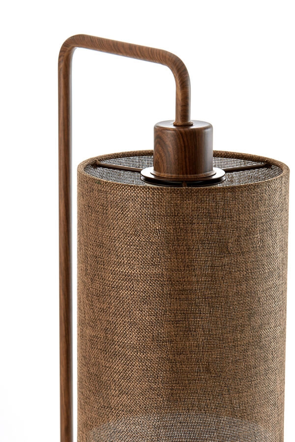 Lampe de table Japandi Donio Imprimé bois foncé Light & Living 8717807759582