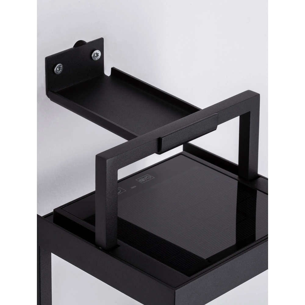 Lampe de table élégante Tegolo Anthracite solaire Lyora 5212017478832