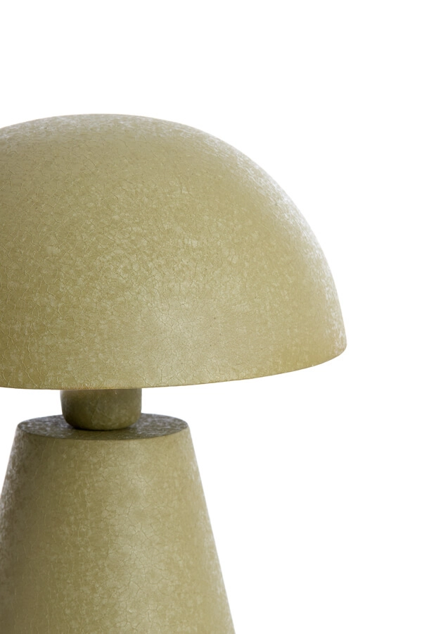 Lampe de table design Surrina vert Ø 26cm Light & Living 8717807741006