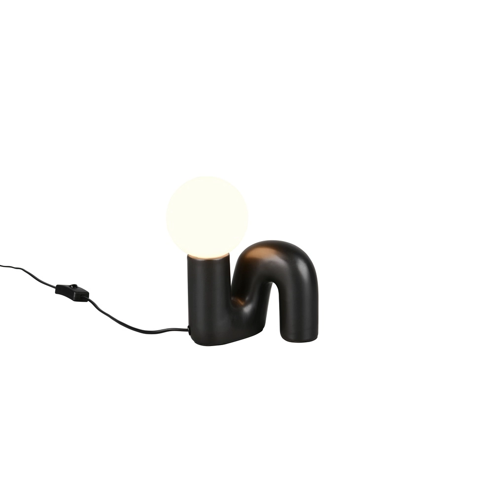 Lampe de table Quinn Noir Trio 4017807682274