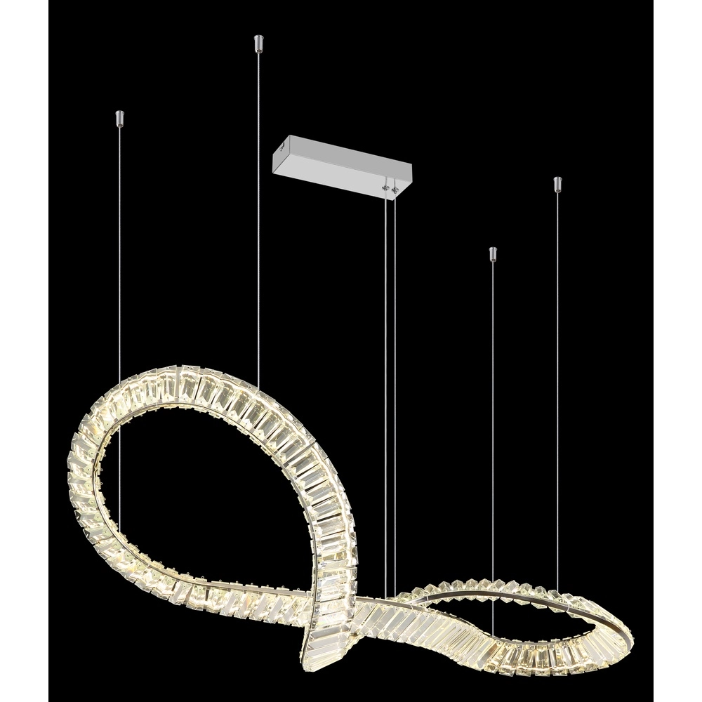 Lampe pendante de conception Neil Chrome unique Globo 9007371507412