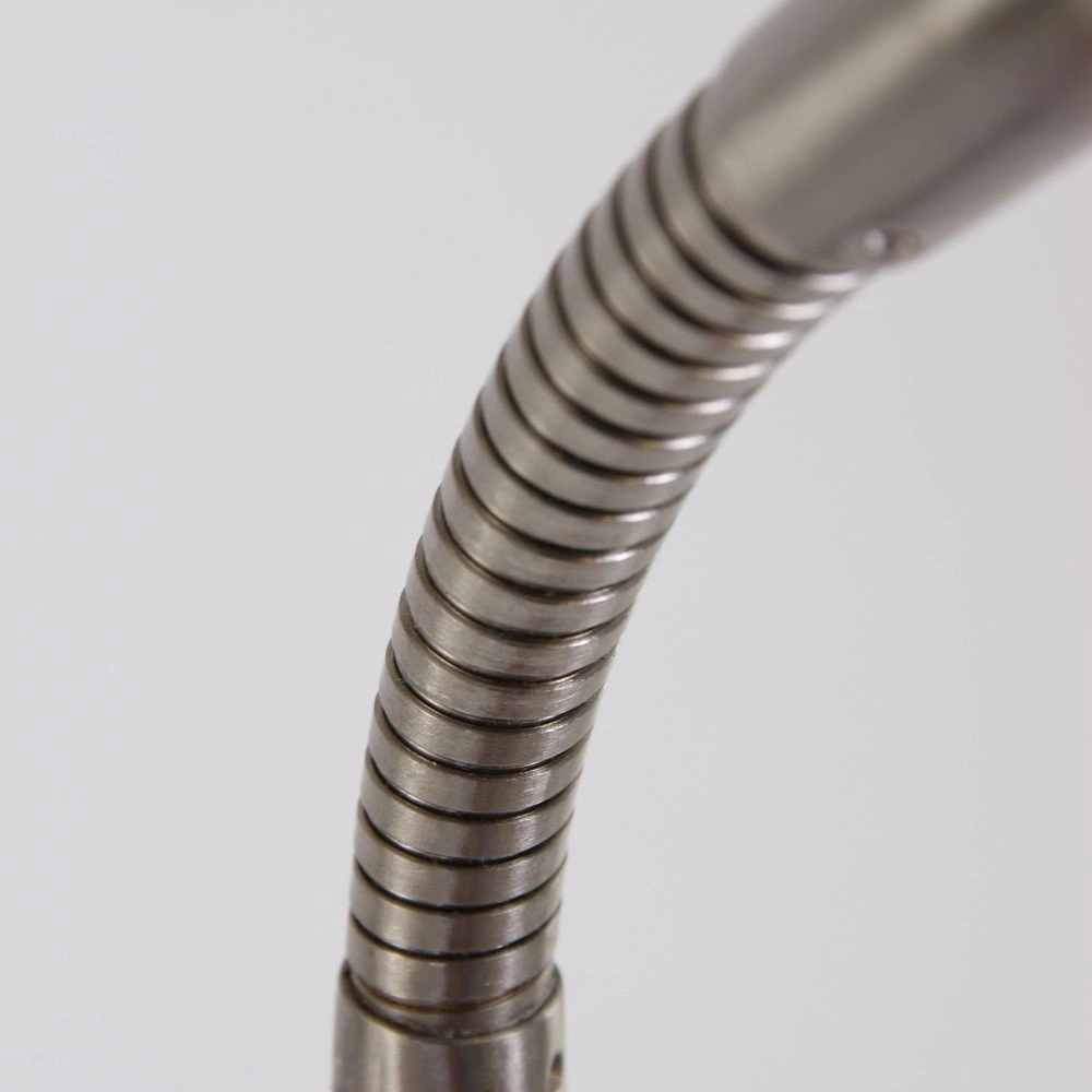 Lampadaire LED Mexlite 180cm - gris métallisé 2700K Steinhauer 8712746096378