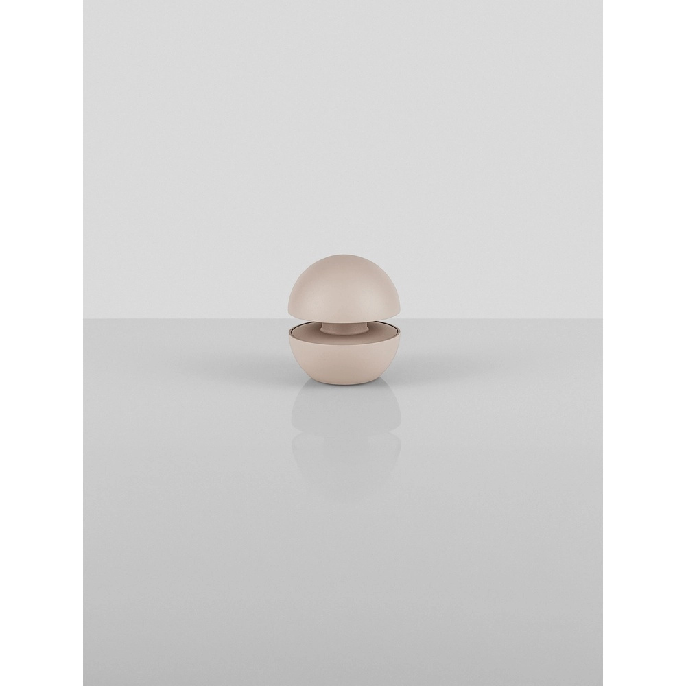 Lampe de table Puk rechargeable brun sable Lyora 5212017478559