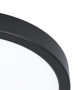 Plafonnier noir Fueva 5 Eglo 9002759992644