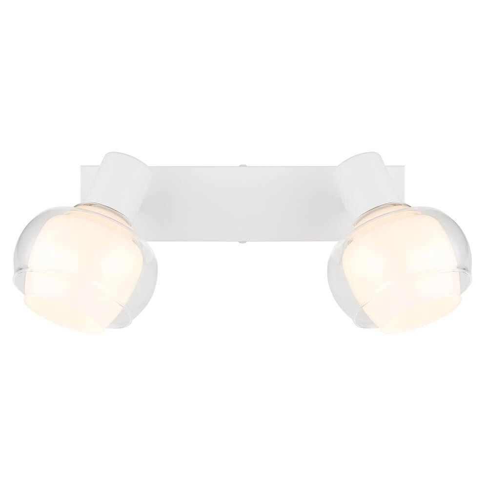 Plafonnier blanc Tokki 2 lumières Globo 9007371446049