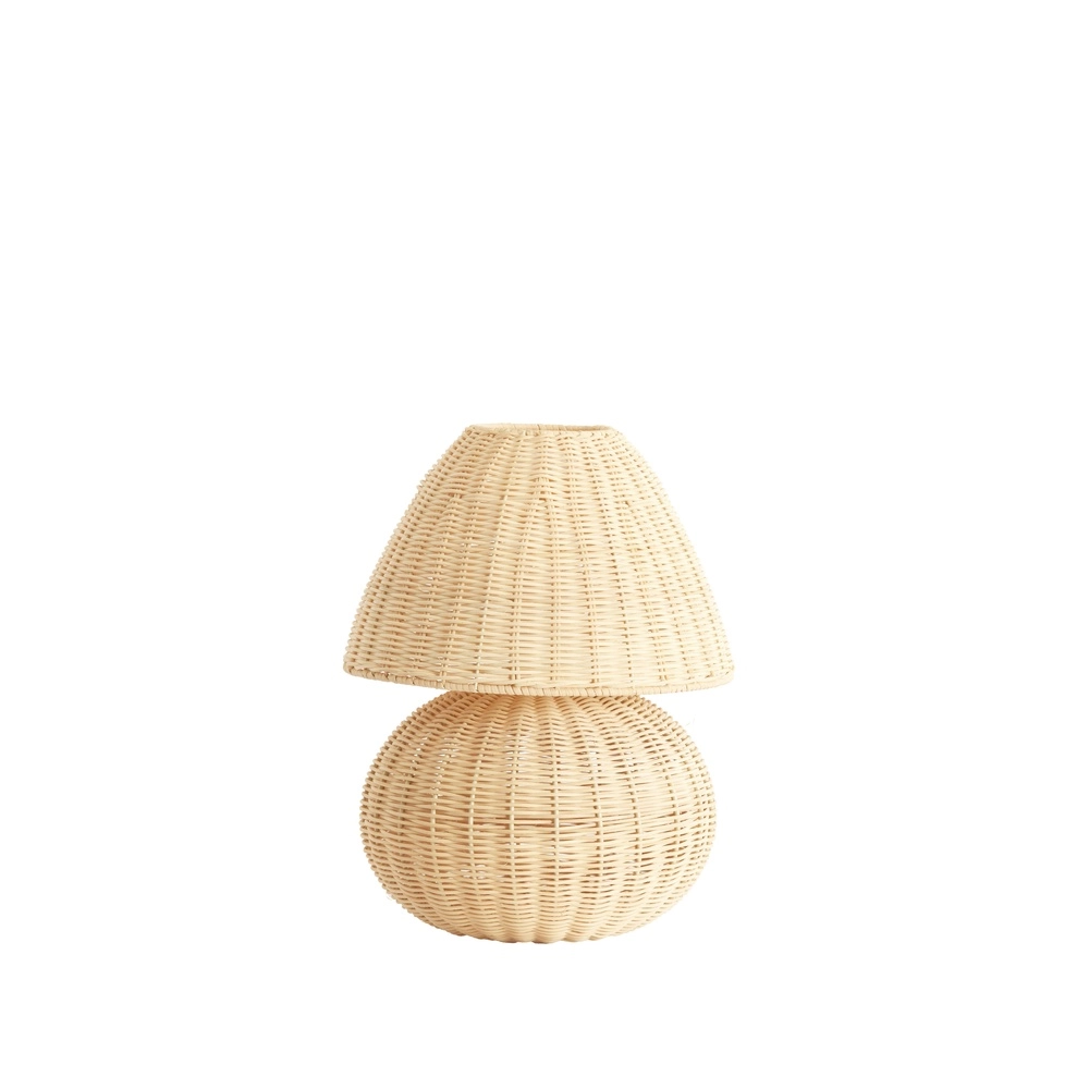 Lampe de table en rotin Mavon Ø 27,5 cm - rotin naturel