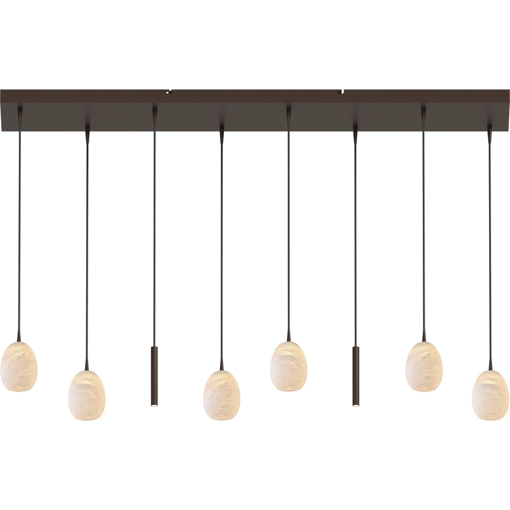 Lampe pendante de conception Alta Cacao 8 clairs