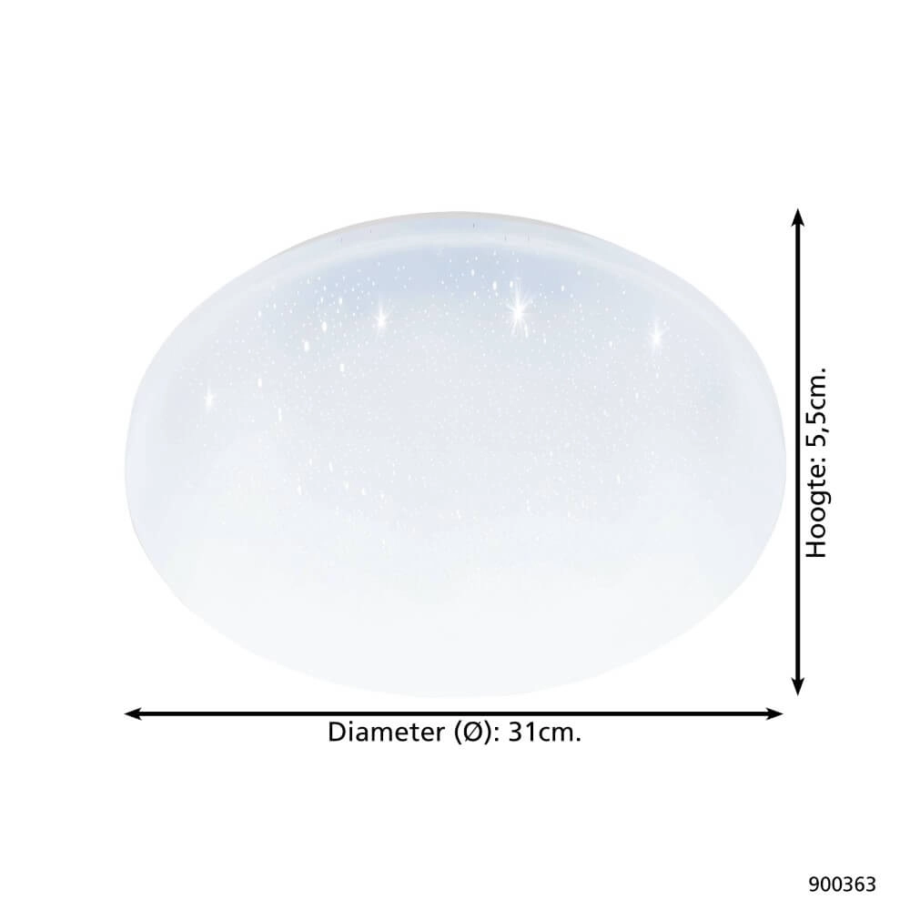Plafonnier LED Frania-S Ø 31cm - 4000K Eglo 9008606234455