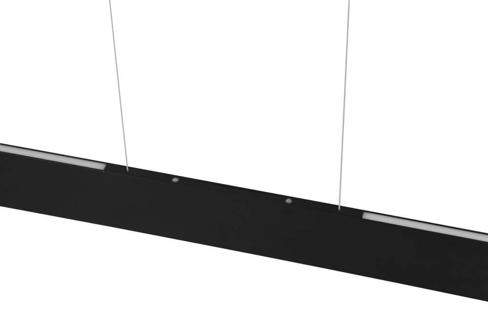 Lampe suspendue de bureau LED Galway 150 cm - noir Trio 4017807616668