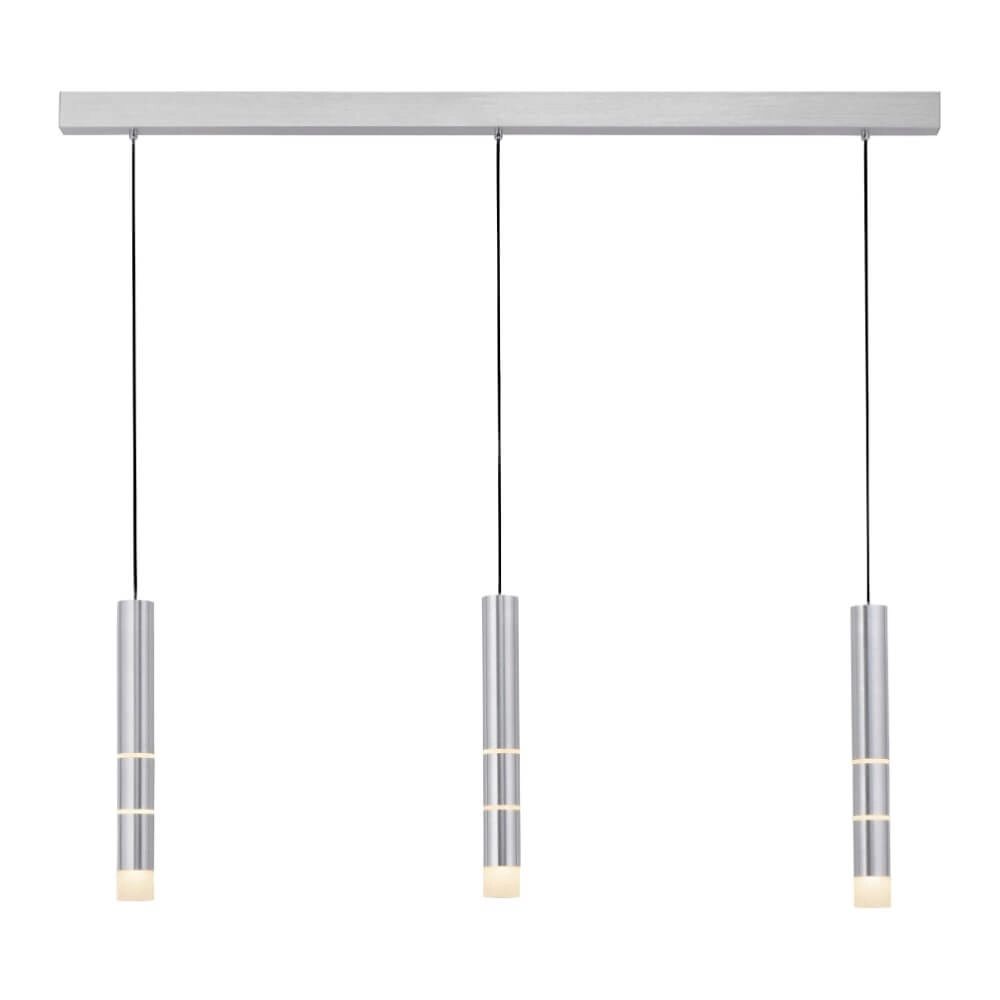Lampe suspendue en aluminium Pure Vega 3 lumières Paul Neuhaus 4012248357590