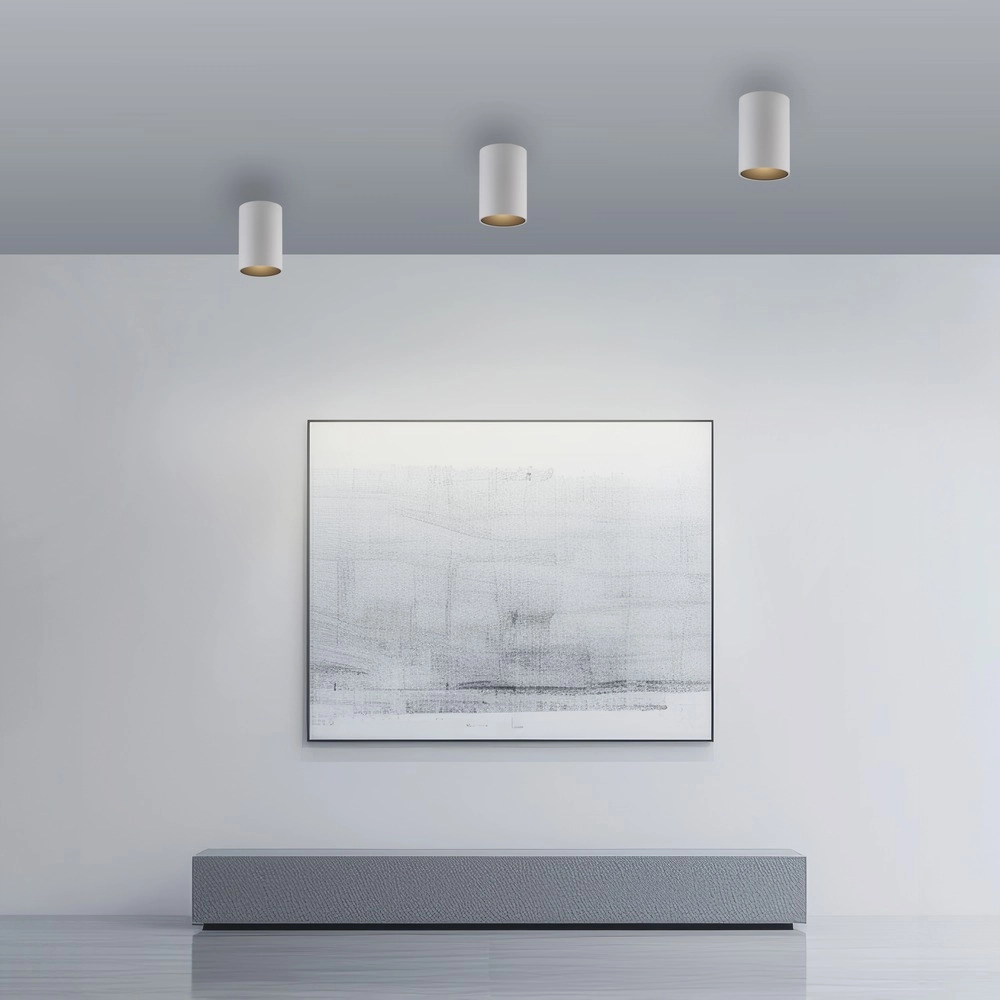 Emplacement monté en surface au plafond Pure Point Ø 6 cm - blanc Paul Neuhaus 4012248395660