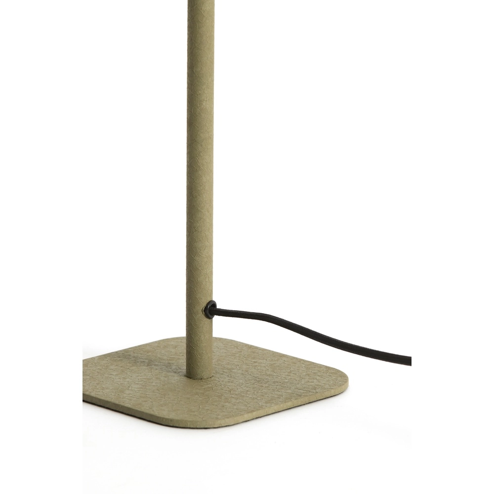 Lampe de chevet Elenie 15x15cm - vert olive mat Light & Living 8717807818784