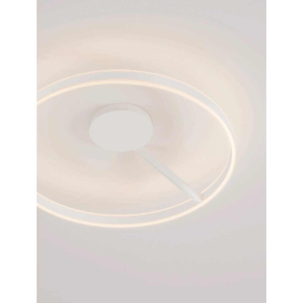 Plafonnier Bianco blanc Ø 80cm Lyora 5212017473868