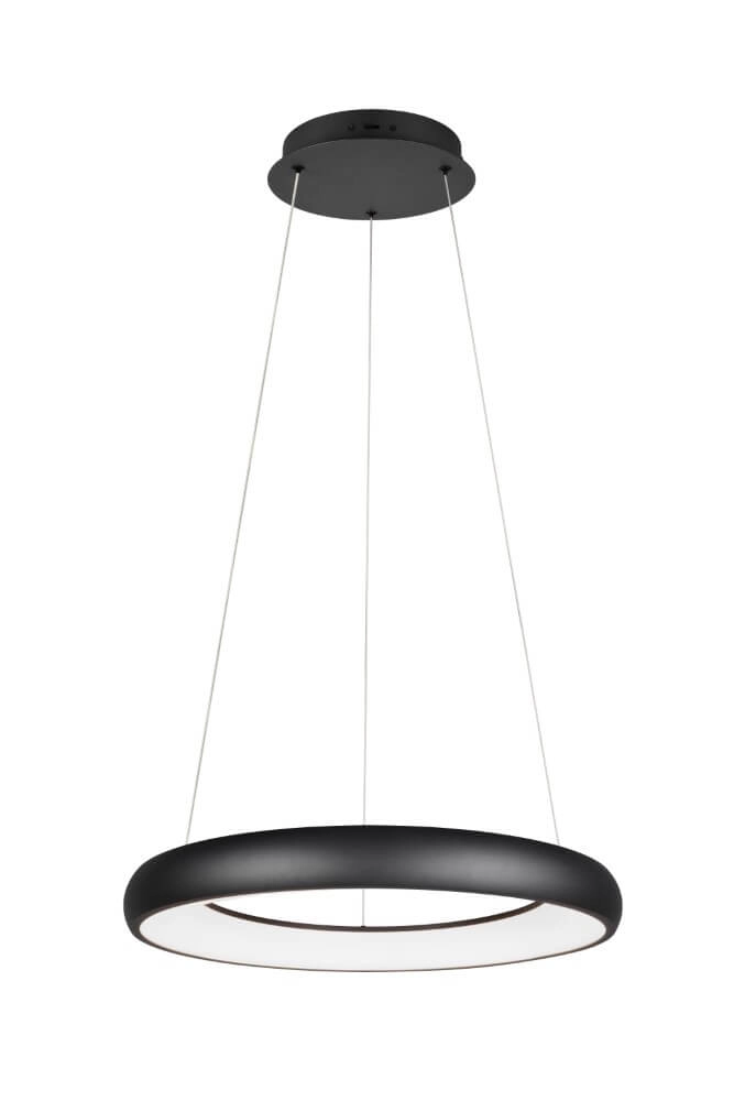 Lampe suspendue LED Cardona noir - Ø 60cm Trio 4017807613865