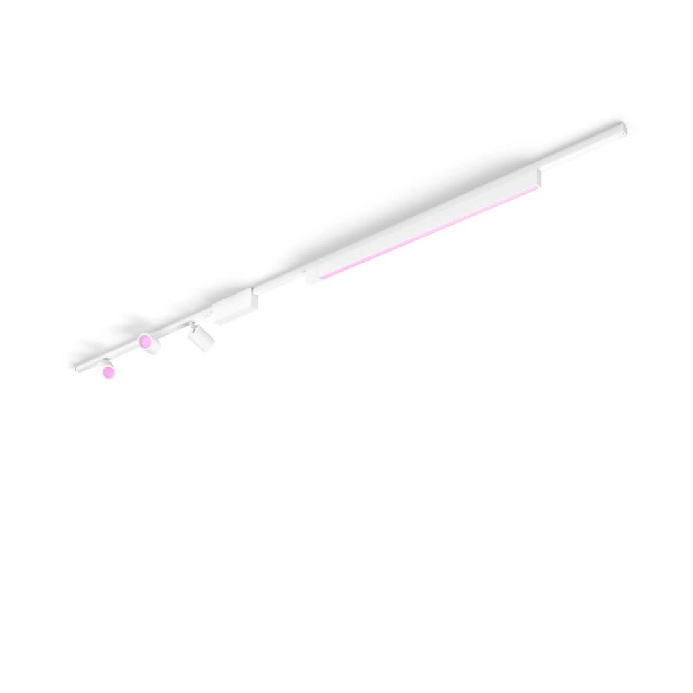 Hue Perifo - White and color lot de 3 spots et barre blanc Philips 8719514407824