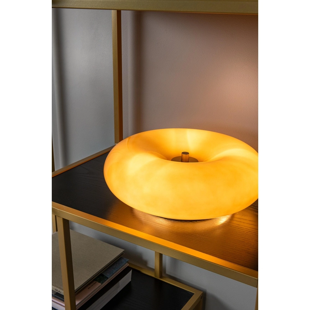 Lampe de table Sentino Ø 29,5 cm taupe Lucide 5411212106483