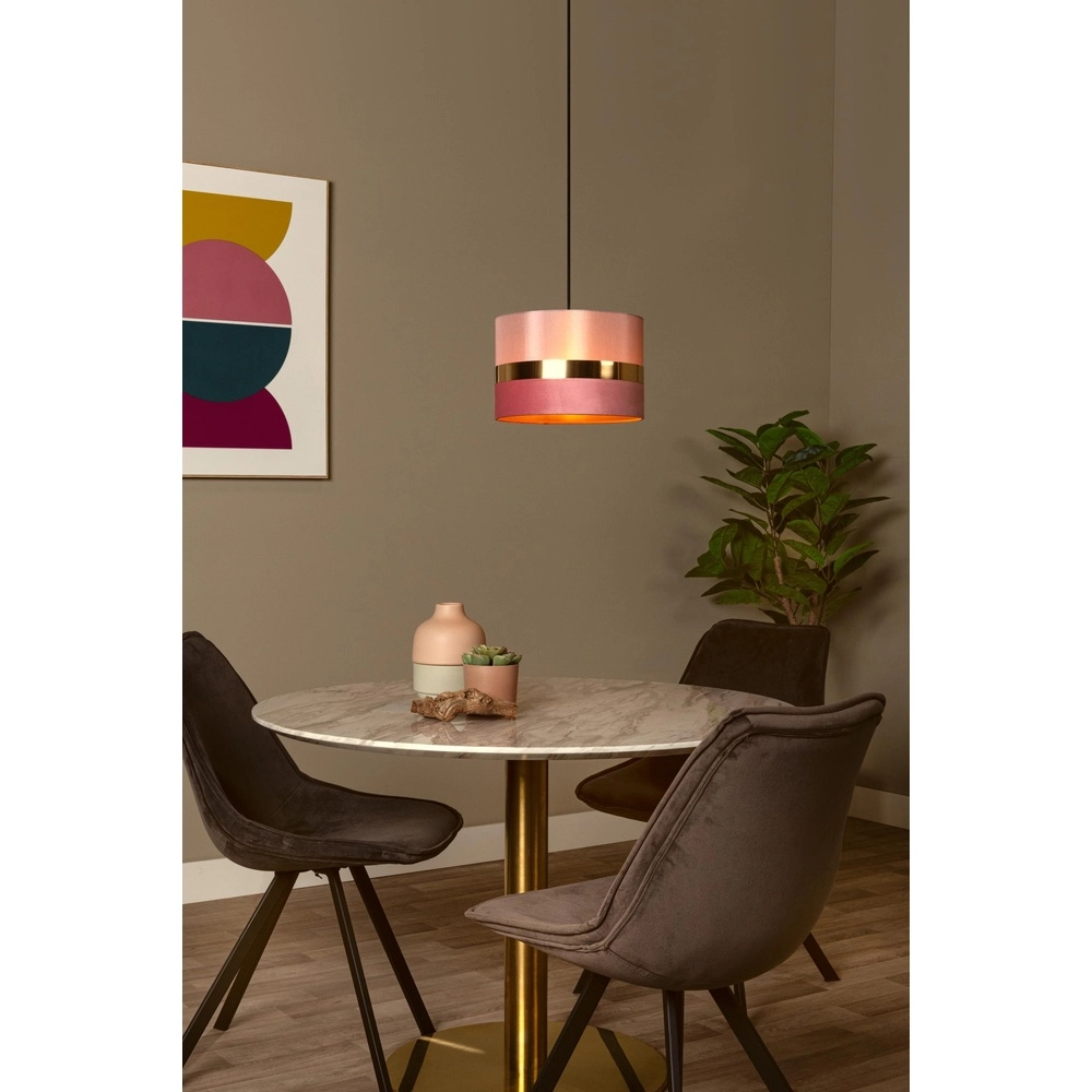 Lampe pendante de conception Extravaganza Tusse rose Lucide 5411212105639