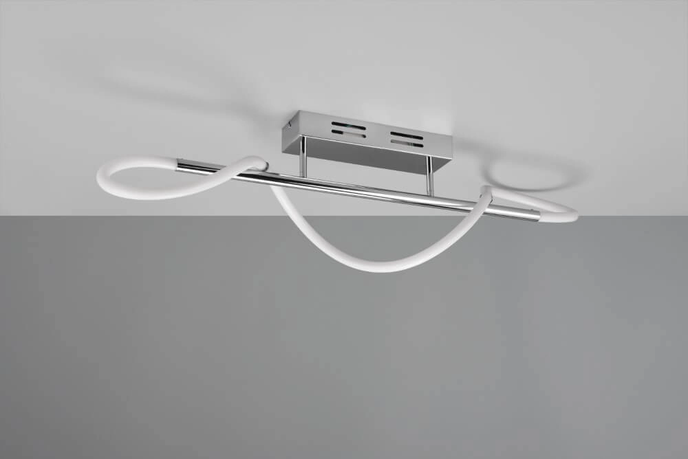 Plafonnier Argos conception chromée Trio 4017807562149