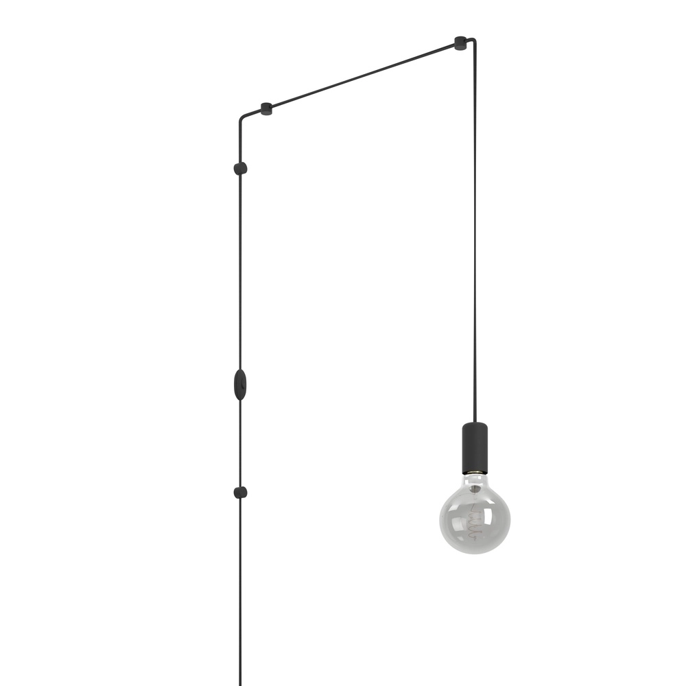 Pendule flexible Pinetina Noir avec interrupteur