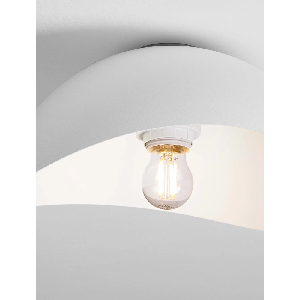 Plafonnier Opsi blanc Ø 30cm Lyora 5212017458063