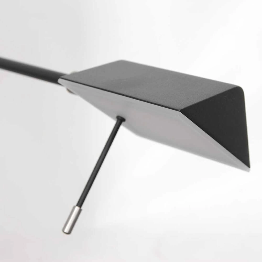 Lampe de lecture murale noire Retina Steinhauer 8712746166040