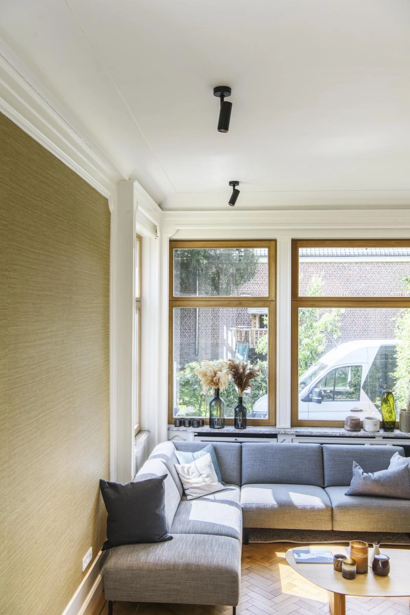 Spot en saillie Numinos S noir 2700K - 60 deg SLV 4024163242509