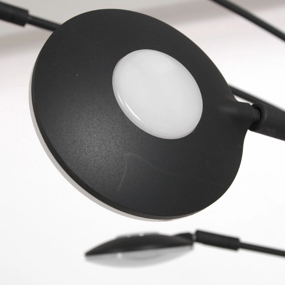 Lampe de lecture LED Synna noir Steinhauer 8712746153026