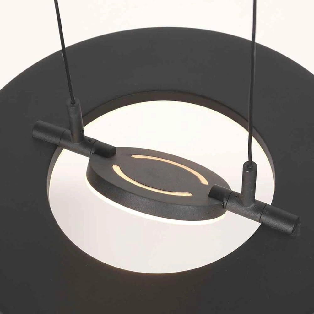 Suspension élégante Soleil Ø 32cm noir Steinhauer 8712746176681