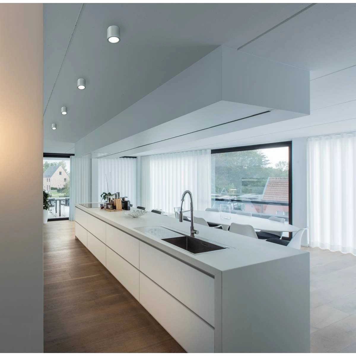 Spot de plafond LED Oculus 10,5 cm blanc SLV 4024163248174