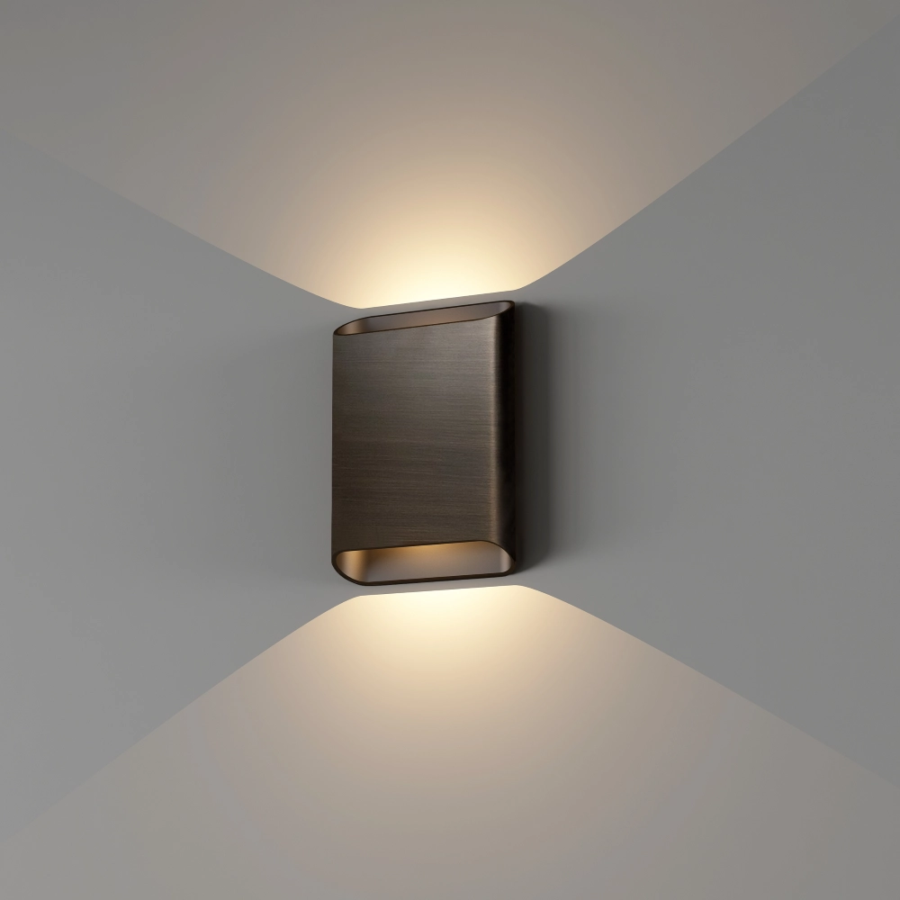 Applique murale Diaz L Bronze foncé