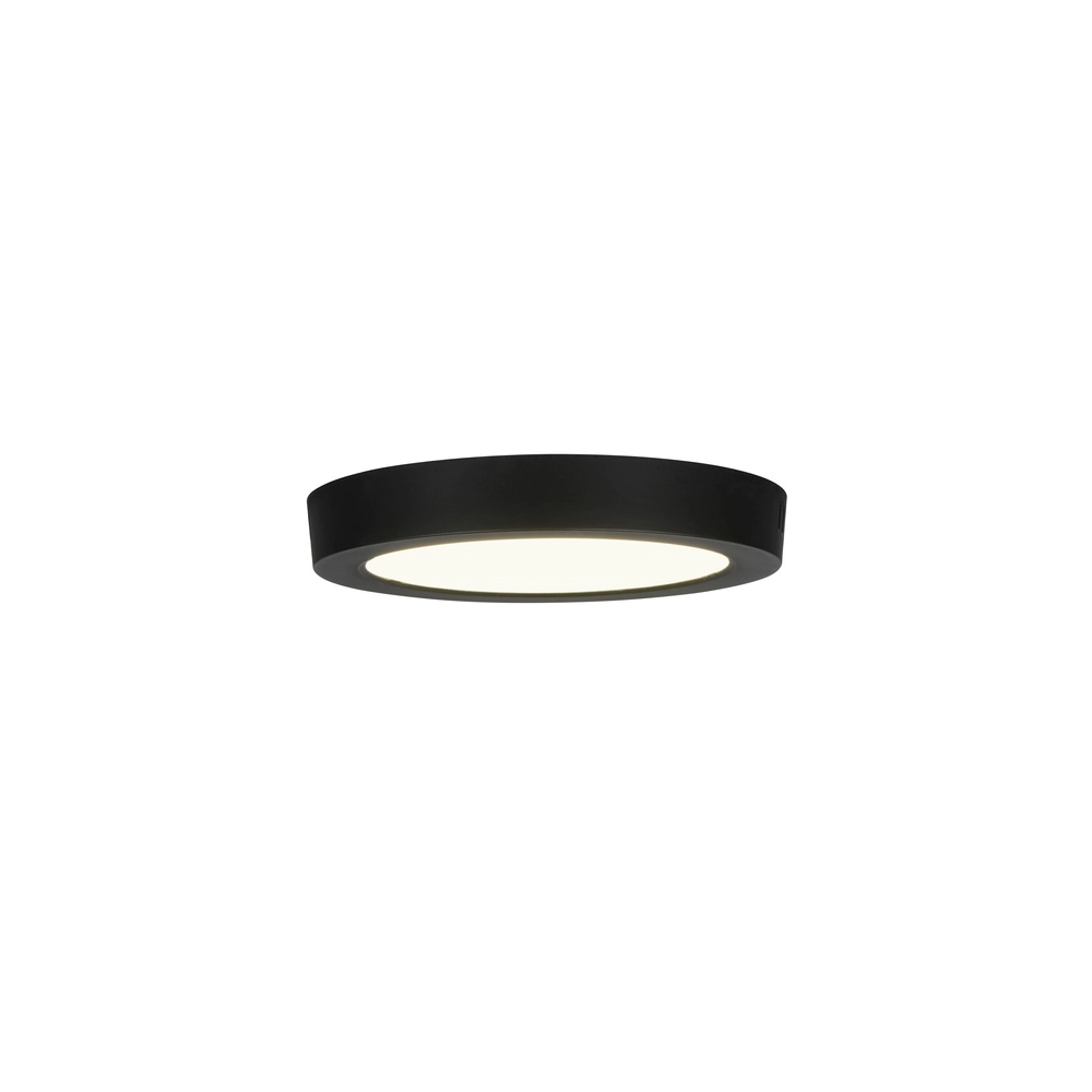 Lampe de plafond Laru Ø 21,5 cm noir Trio 4017807711523