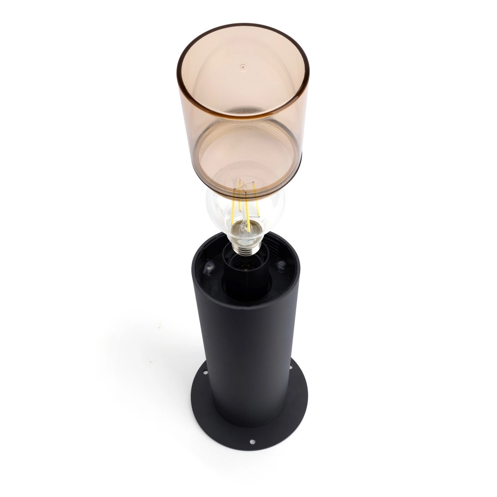 Poteau de la terrasse Winchester 60 cm - verre ambré Lyora 5055788298847