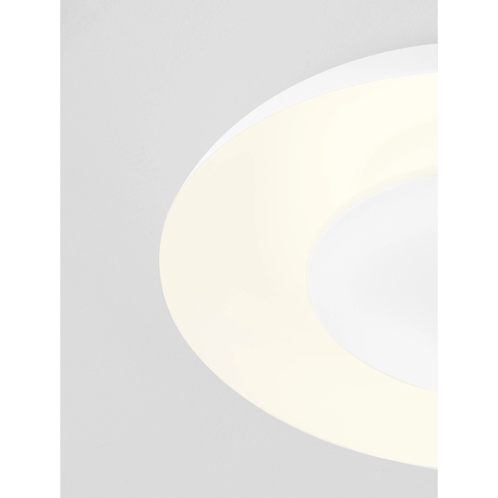 Plafonnier design Epos Ø 40cm blanc Lyora 5212017463166