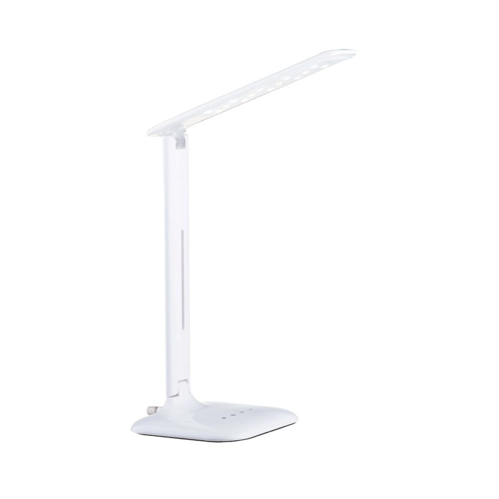 Lampe de table LED Caupo blanc