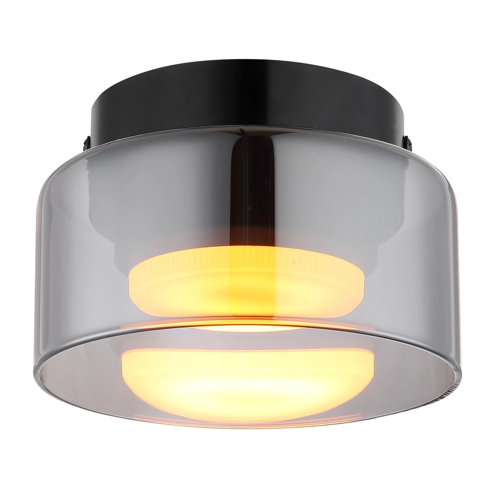 Lampe de plafond à design Higgins Noir