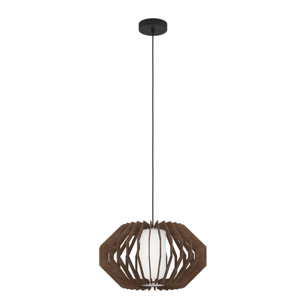 Lampe suspendue moderne Rusticaria en bois