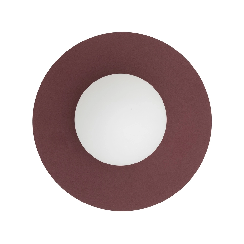 Lampe murale Saturn Rouge bordeaux