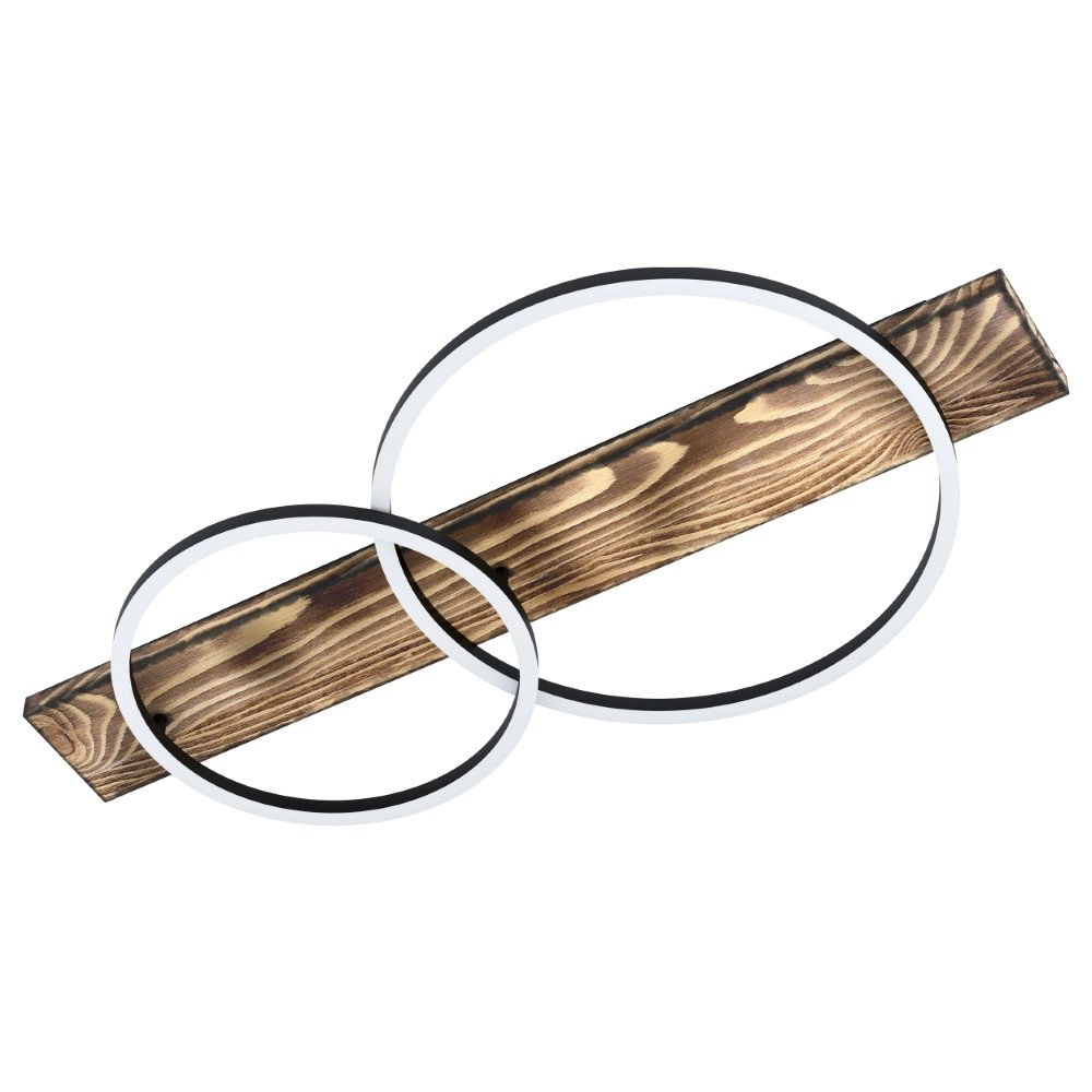 LED plafonnier Boyal avec du bois LED plafonnier Boyal avec du bois