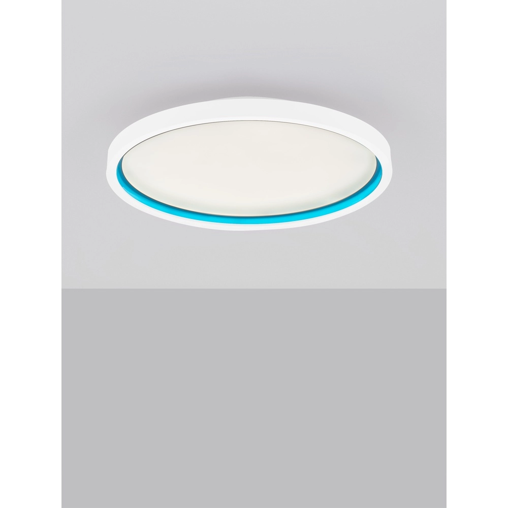 Plafonnier Chet Ø 39,3 cm avec fonction RGB Lyora 5212017450142