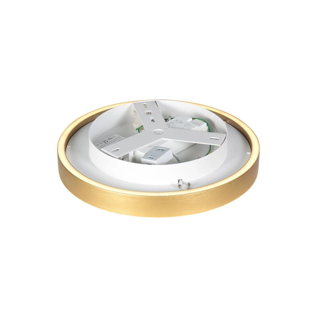 Lampe de plafond à design Ringlux or Ø 30cm Steinhauer 8712746180909