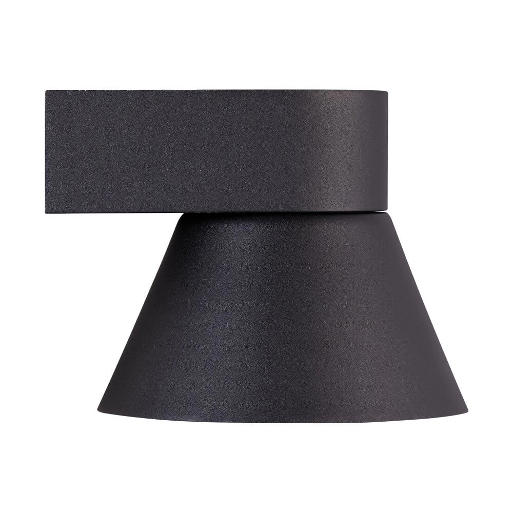 Lampe d'extérieur noire Kyklop Cone blanc Nordlux 5704924015526
