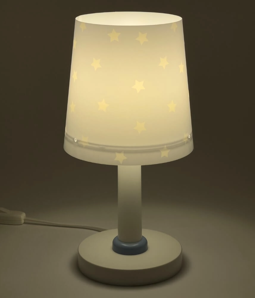 Lampe de table pour chambre d'enfant Star Light bleu doux Dalber 8420406001302