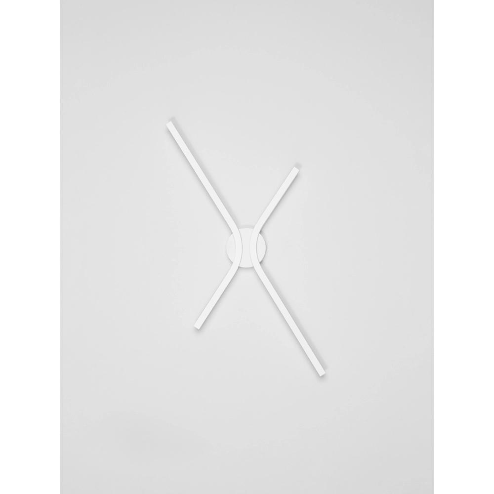 Applique murale design Akro blanc Lyora 5212017461742