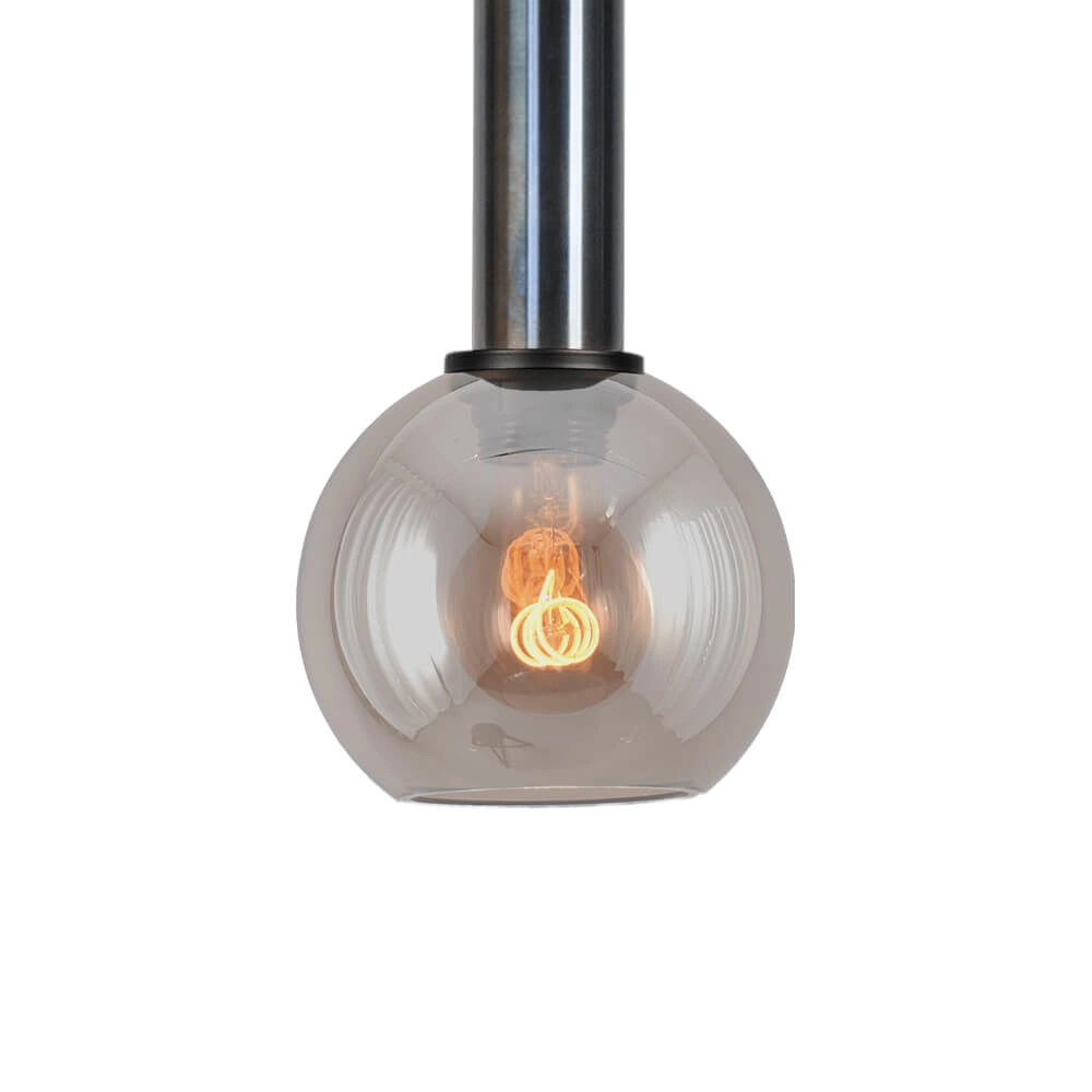 Lampe suspendue Ø 15cm Bella 2 Huile tachetée avec verre doré Masterlight 8718121334158