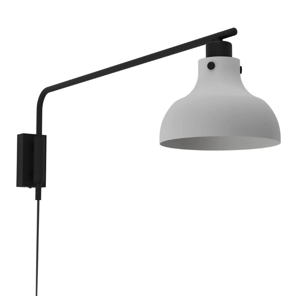 Applique grise Matlock avec du noir Applique grise Matlock avec du noir