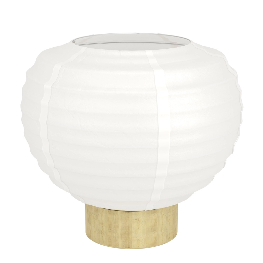 Lampe de table Summerhill Ø 23cm - papier de voyage